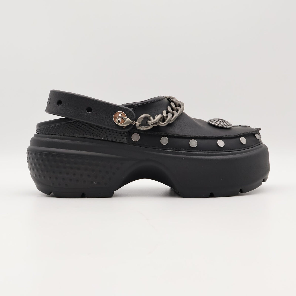 210688-001 crocs Stomp Embellished Clog Black