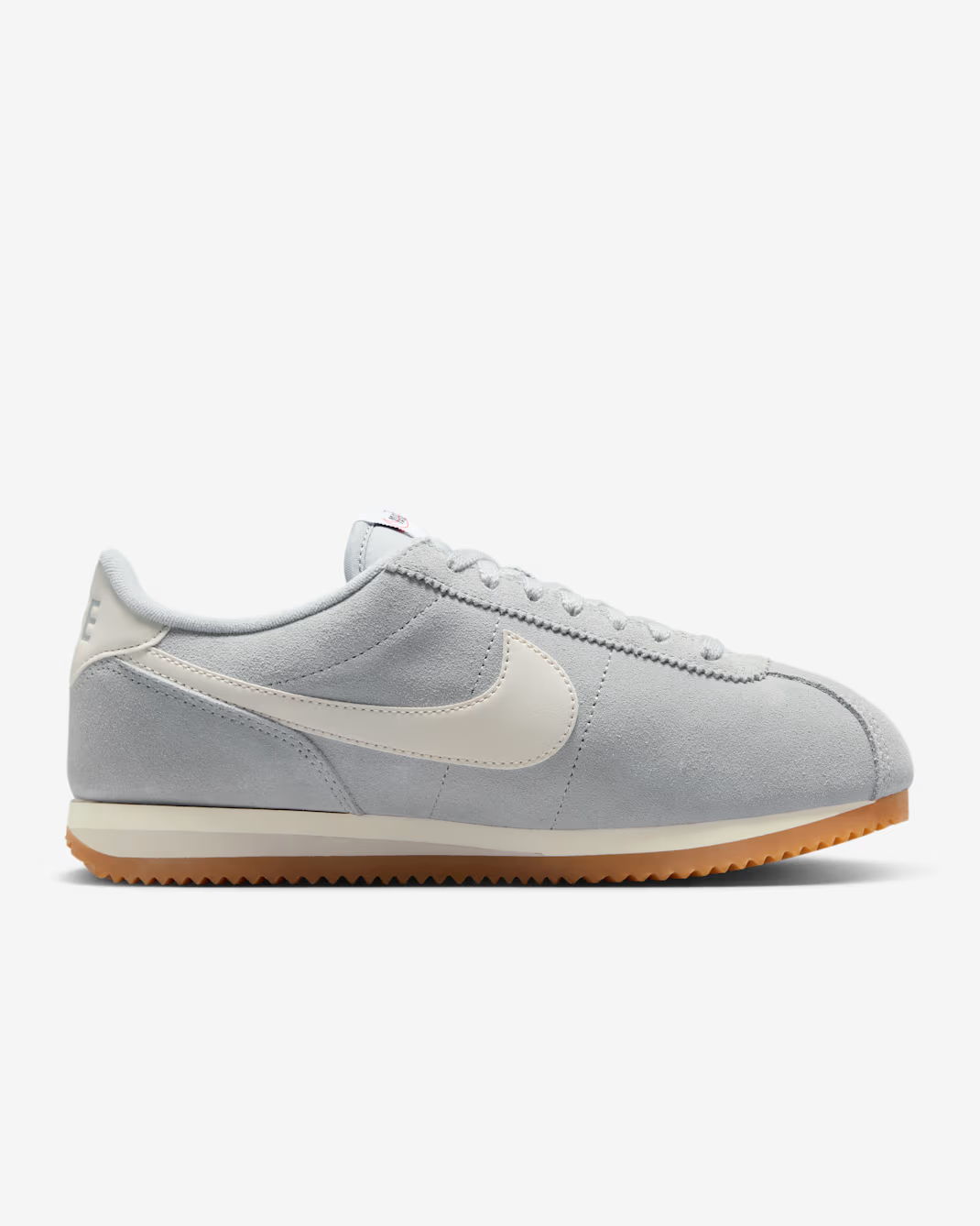 IB1857-002 Nike Cortez Light Smoke Grey Sail Gum Light Brown (Women's)