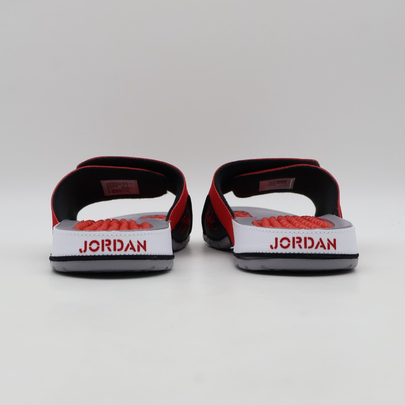 532225-600 Nike Jordan Hydro 4 Retro Slide "Fire Red/Black" (Men's)