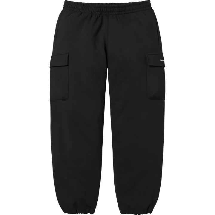 Supreme Small Box Cargo Sweatpant Black