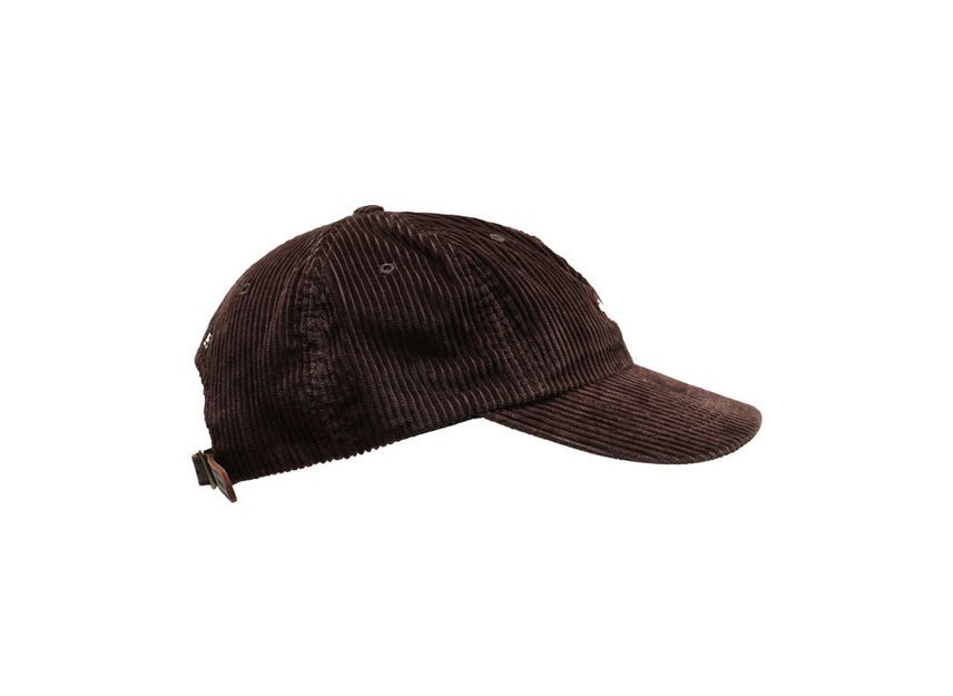 Supreme Corduroy S Logo 6-Panel Dark Brown