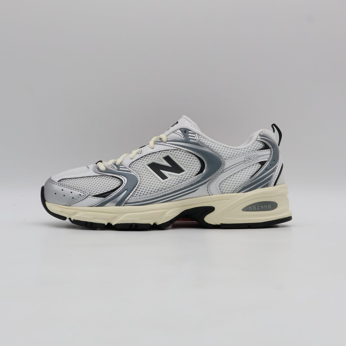 U530ESA New Balance 530 Silver Metallic Black Cement (Men's)