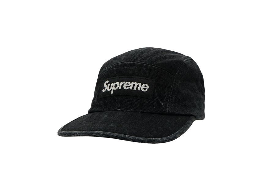 Supreme Denim Camp Cap Black (24SS)