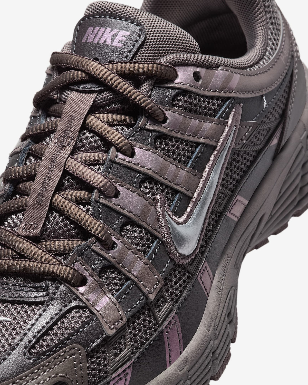 HV5064-200 Nike GS P-6000 Cave Stone Medium Ash Flat Pewter Metallic