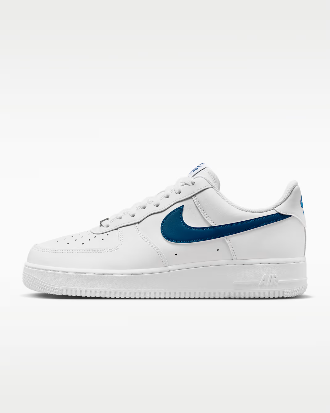 FJ4146-123 Nike Air Force 1 '07 White White Court Blue (Men's)