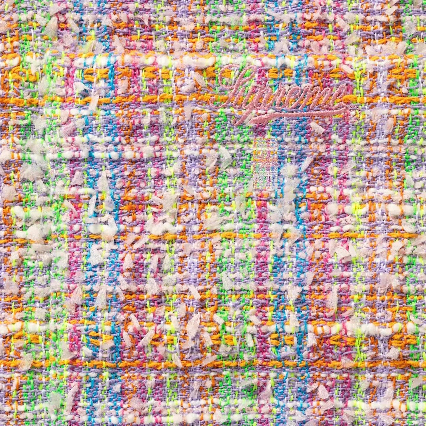 Supreme Boucle Zip Up Shirt Multicolor