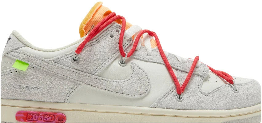 DJ0950-103 Off-White Ã Nike Dunk Low 1 of 50 "Lot.40" (Men's)
