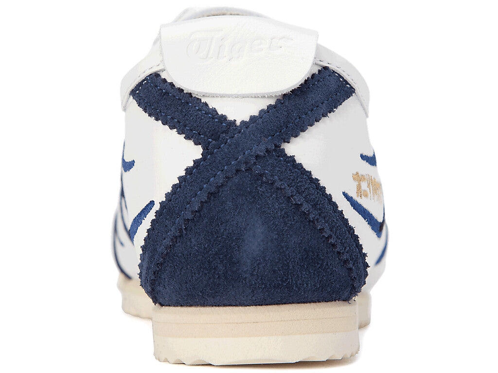 1182A187-100 Onitsuka Tiger Mexico 66 Deluxe White Peacoat (Men's)