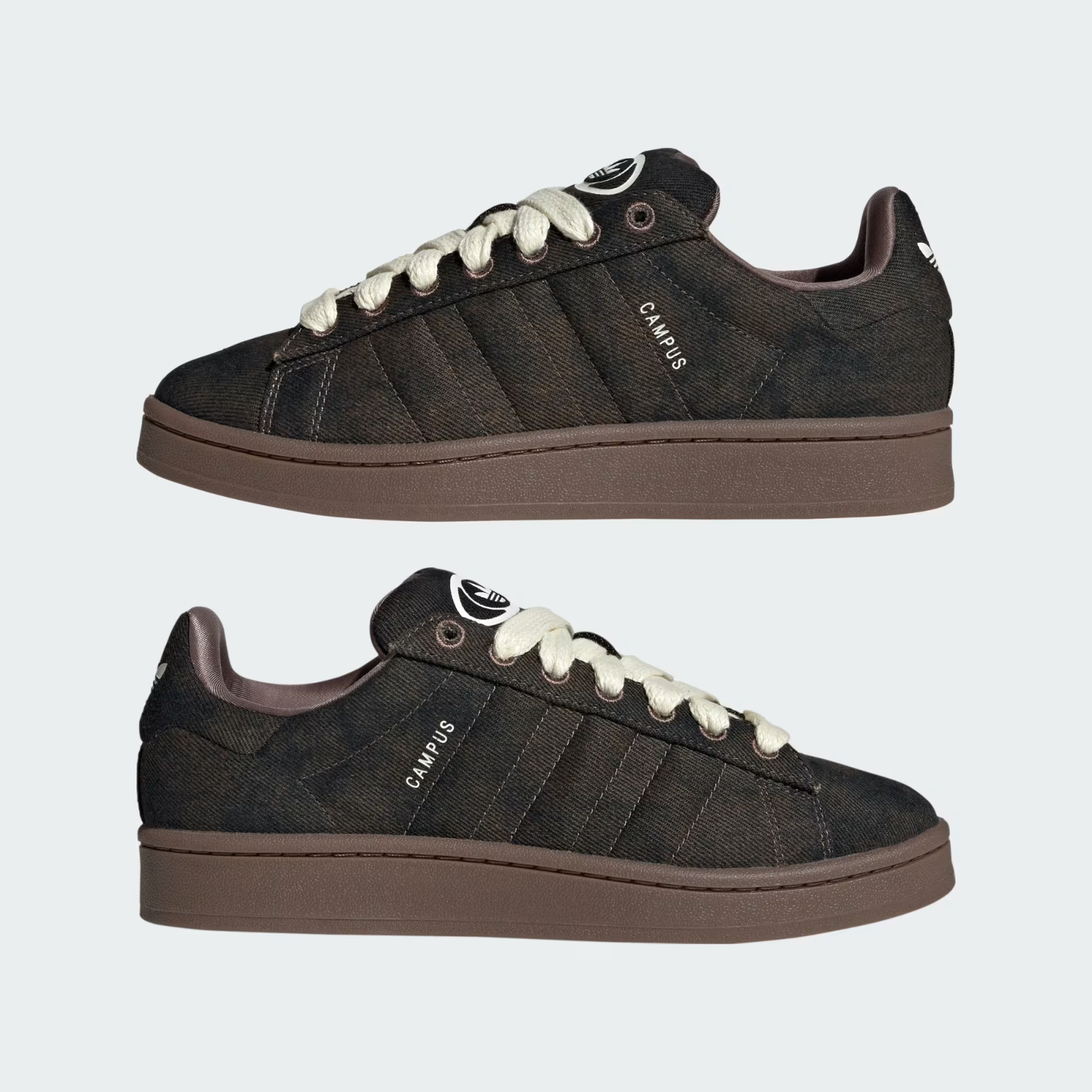 IH6874 adidas Campus 00s Denim Brown Earth Strata Cream White (Women's)