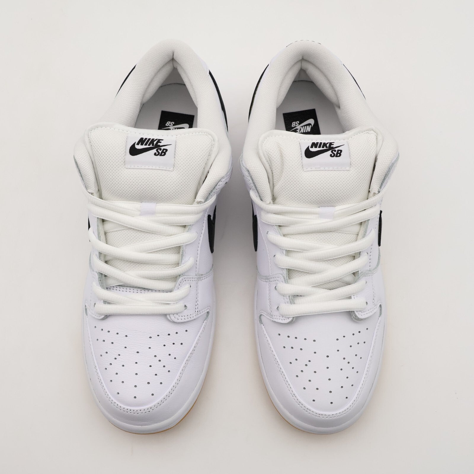 CD2563-101 Nike Dunk Low SB White Gum Black Gum Light Brown (Men's)