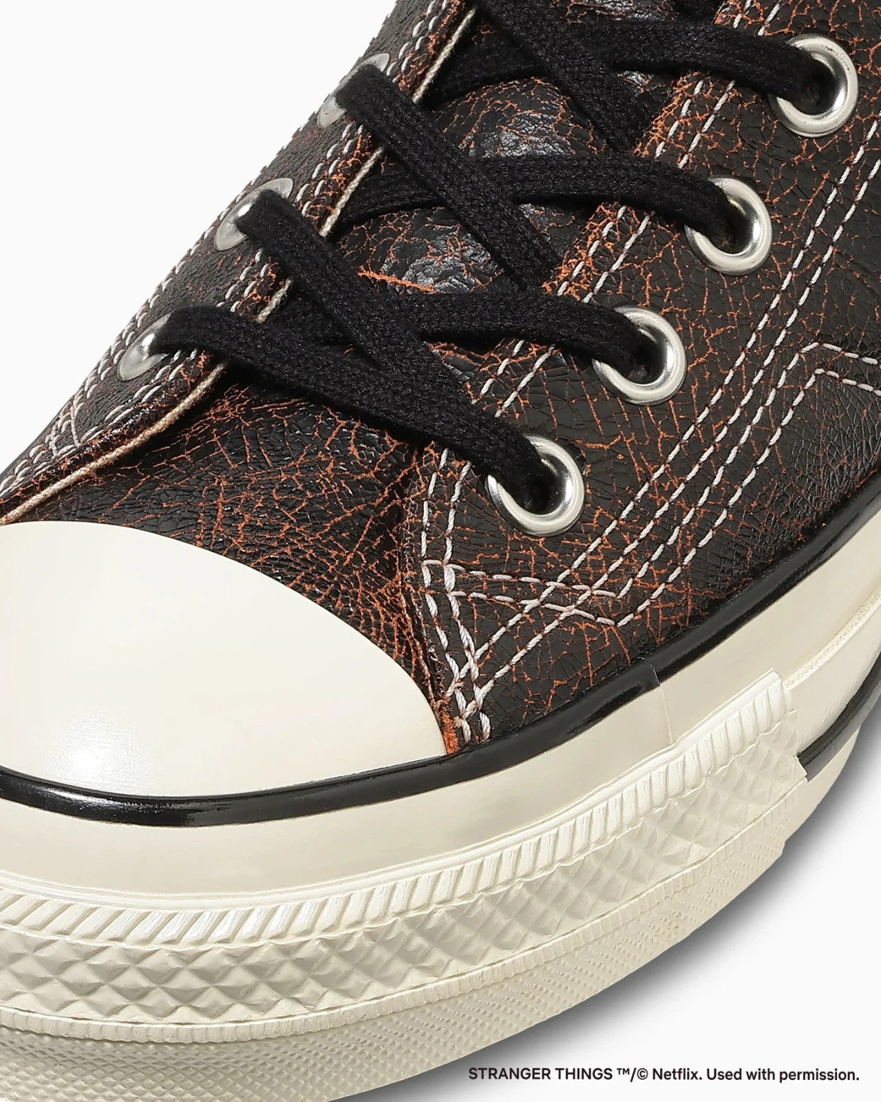 31317080 Stranger Things 5 Converse All Star Aged 87 UD Hi Black Red (Men's)