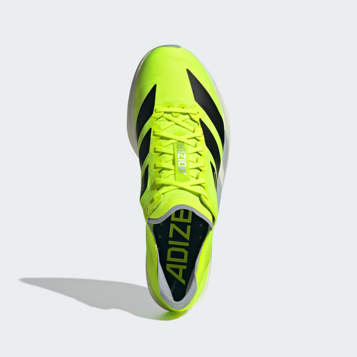 JI0991 adidas Adizero Takumi Sen 11 Lucid Lemon Core Black Halo Silver (Men's)
