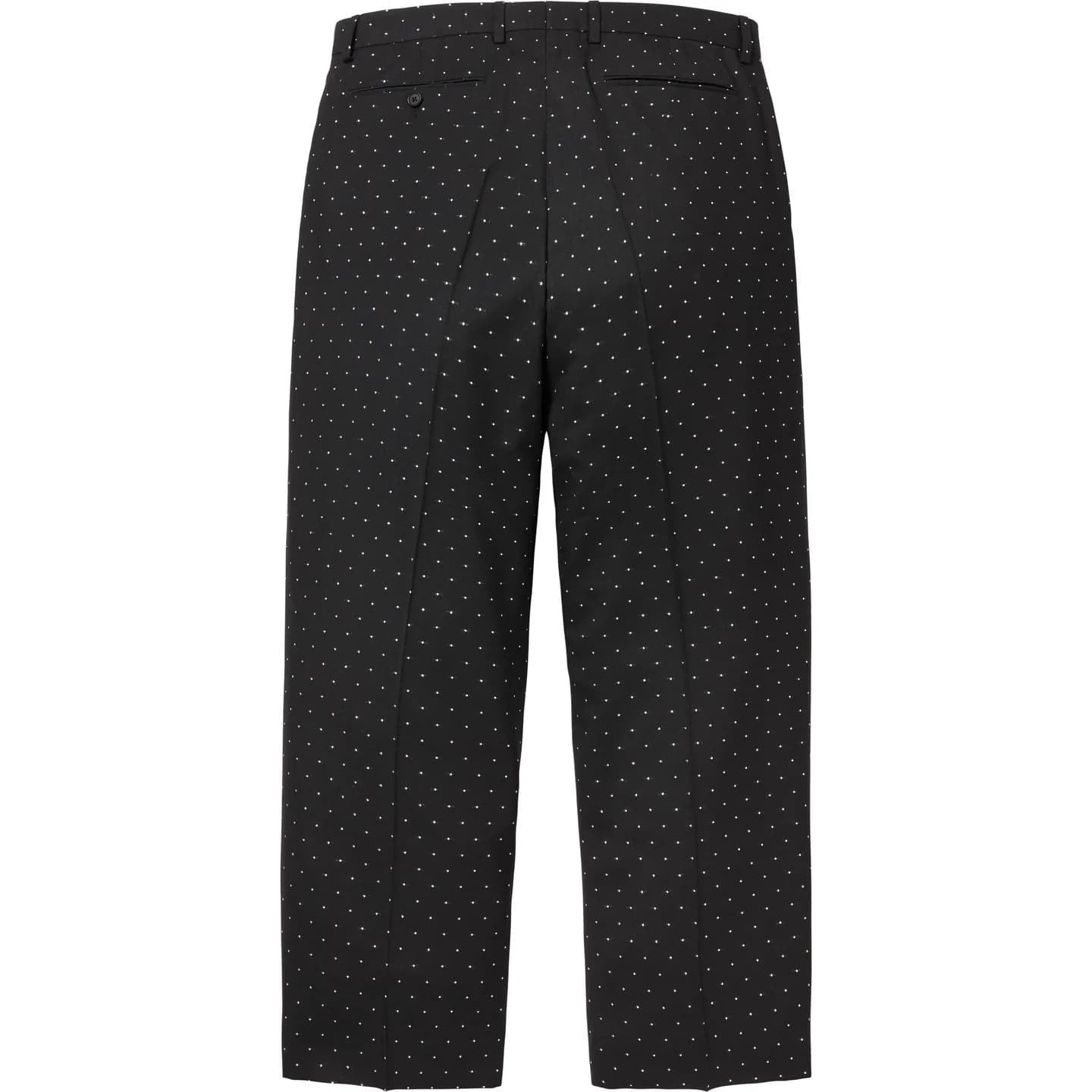Supreme Metallic Dot Trouser Black