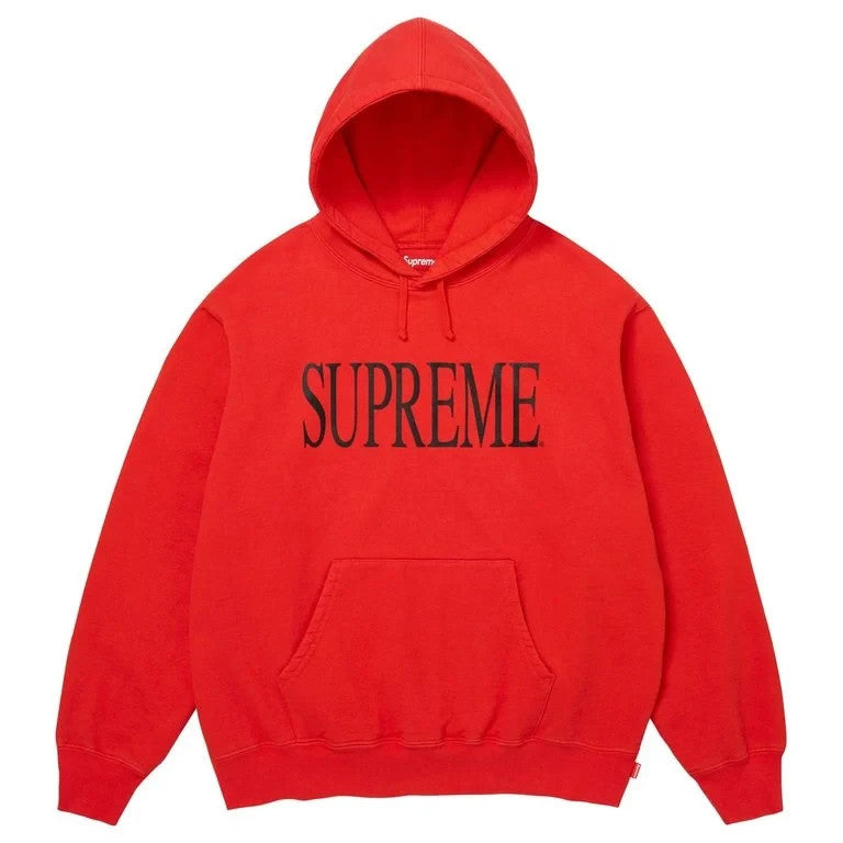 Supreme Capital Hooded Sweatshirt Dark Orange