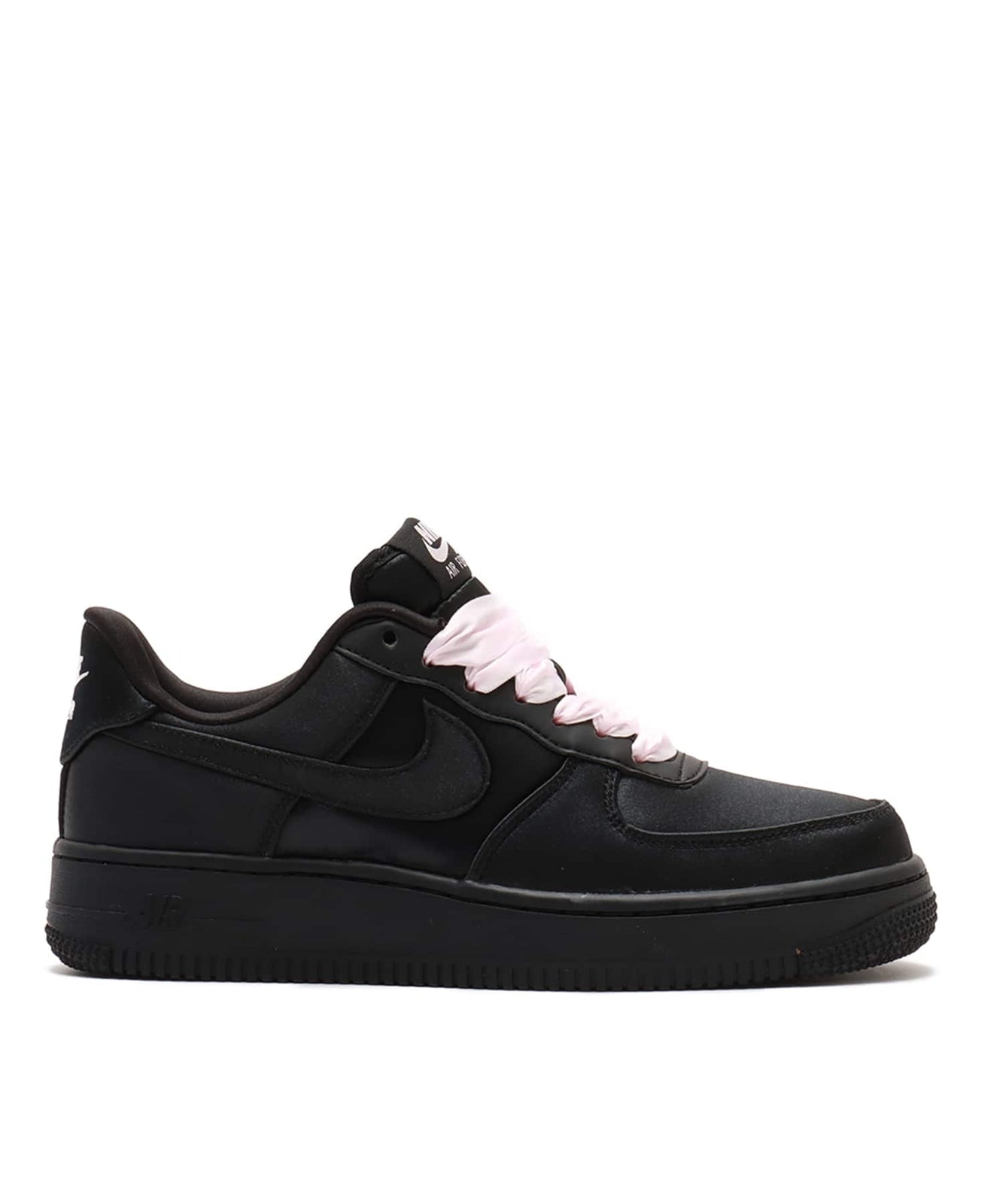 IH2034-010 Nike  Air Force 1 Low Black Satin (Women's)