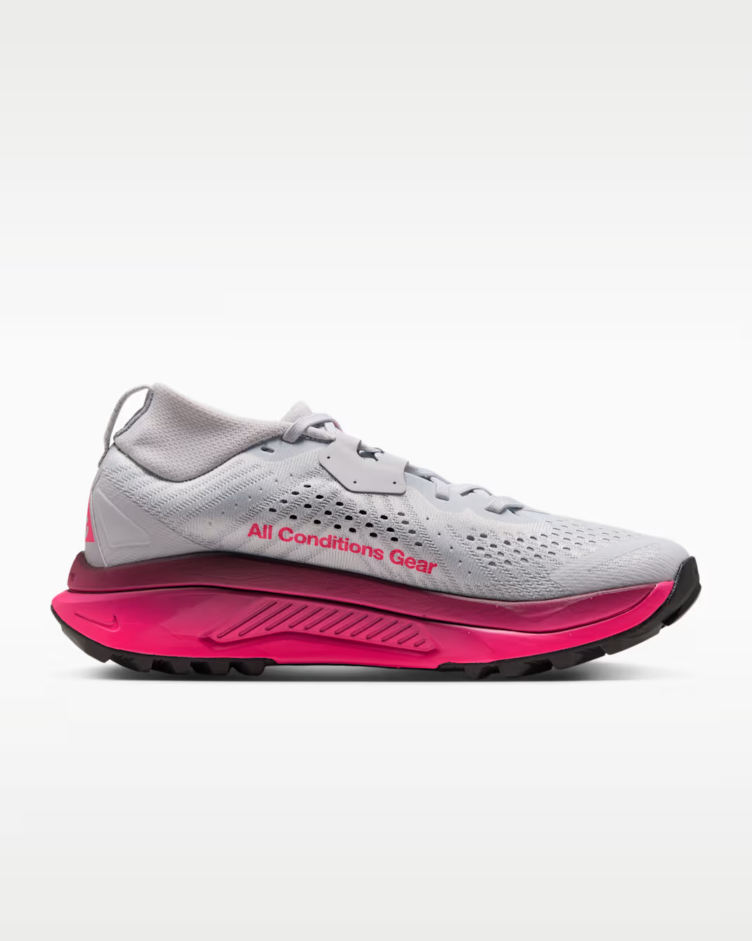 HV8115-009 Nike ACG Zegama Trail "Pure Platinum/Hyper Pink" (Women's)
