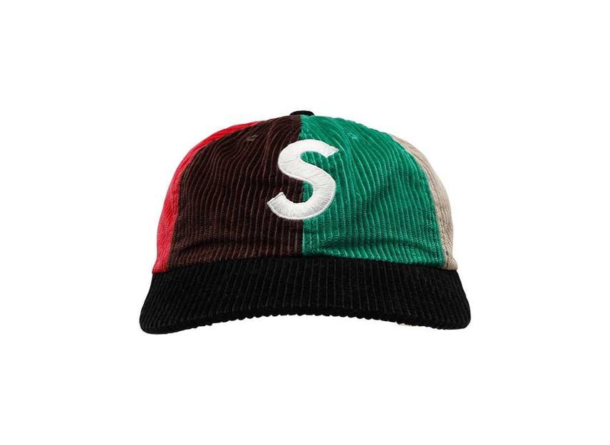 Supreme Corduroy S Logo 6-Panel Multicolor