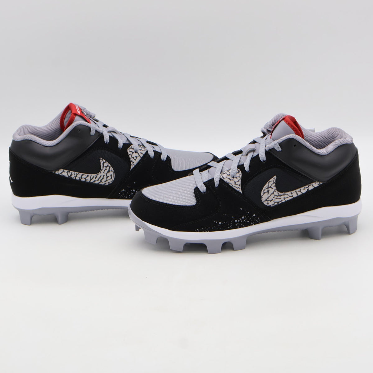HQ0211-060 Nike Jordan Stadium 90 LOW MCS Black Cement Grey White Fire (Men's)