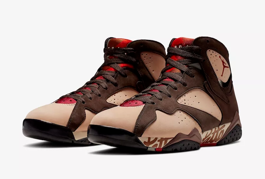 AT3375-200 AT3375-200 Patta Ã Nike Air Jordan 7 OG Brown (Men's)