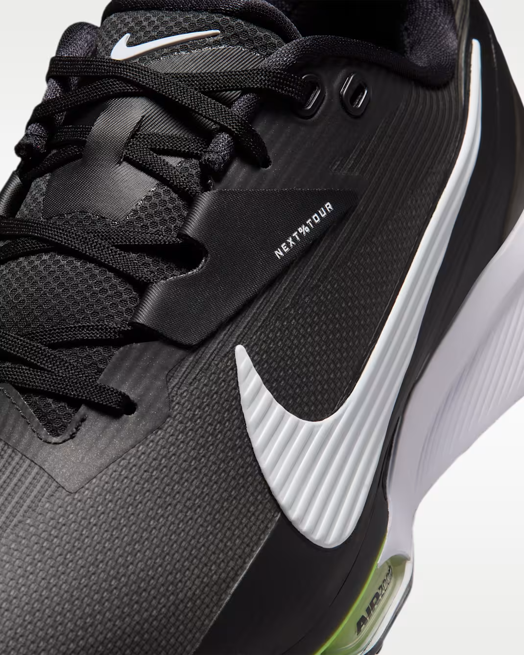 IO3696-001 Nike Next% Tour 3 "Black/Light Smoke Grey/White" (Wide) (Men's)