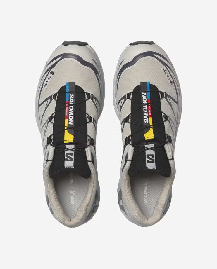 L49201400 Salomon XT-6 GORE-TEX Silver Cloud Black (Men's)