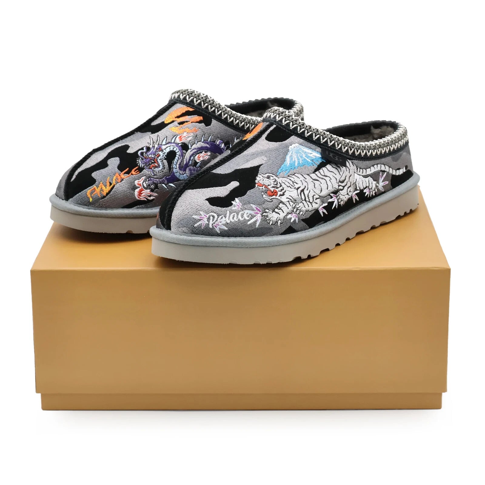 1172070-BKCA Palace UGG Tasman Slipper Burnt Camo Black (Men's)