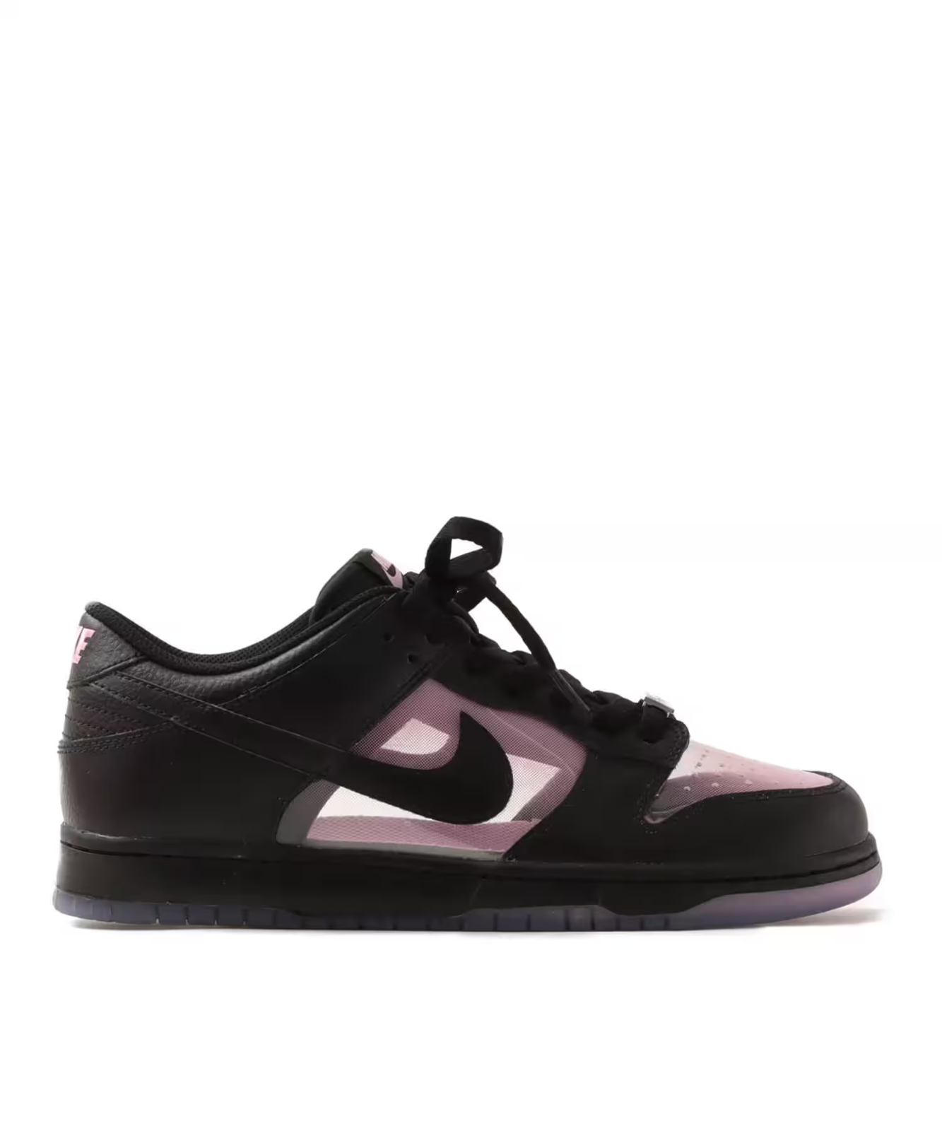IM3077-600 Nike Dunk Low Black Pink Rise (Men's)