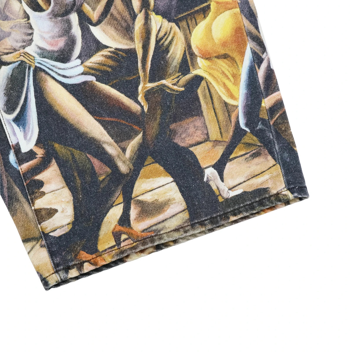 Supreme Ernie Barnes Baggy Denim Short Dance