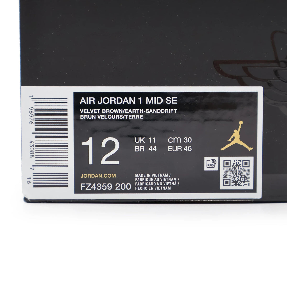 FZ4359-200 Nike Air Jordan 1 Mid SE Paris YMCA (Men's)