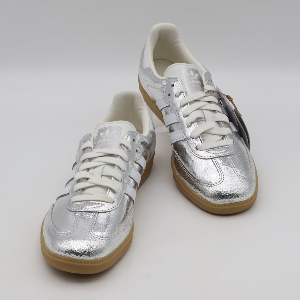 JR0035 adidas Originals Samba OG Metallic Silver (Women's)