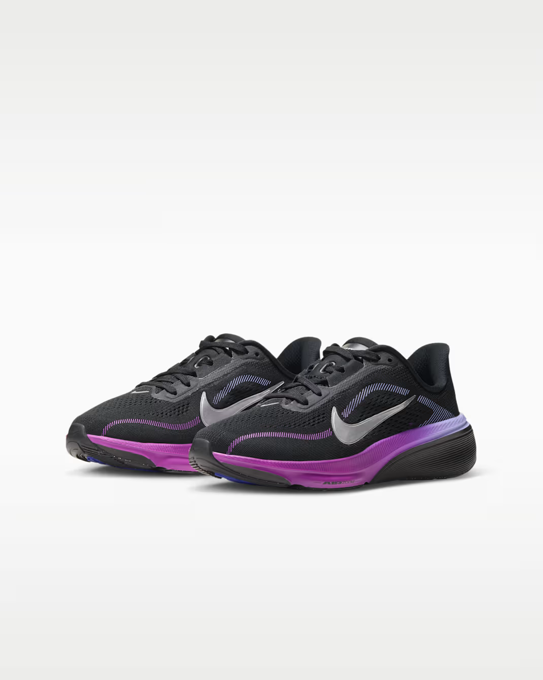 IH2306-014 Nike GS Pegasus 42 "Black/Persian Violet"
