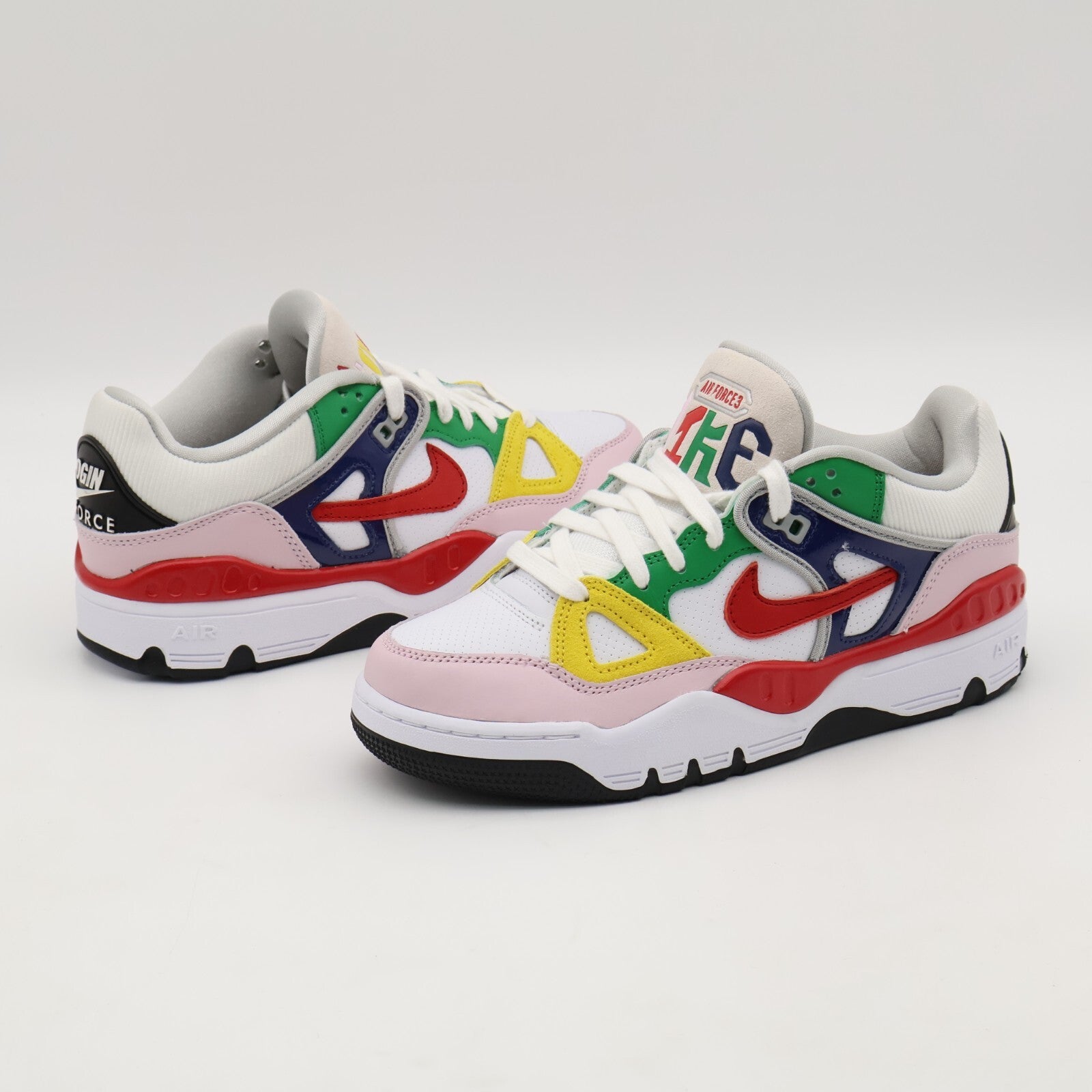 HQ7534-100 NIGO Nike Air Force 3 Low SP White Heel Logo OGIN (Men's)