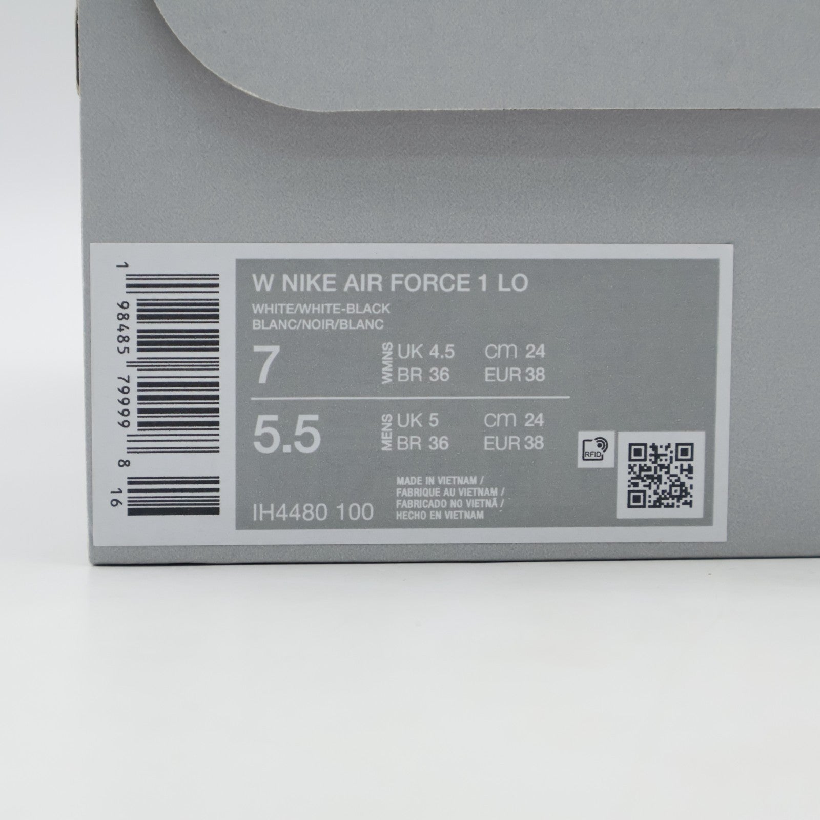 IH4480-100 Nike Women's Air Force 1 Low Butterfly (Women's)