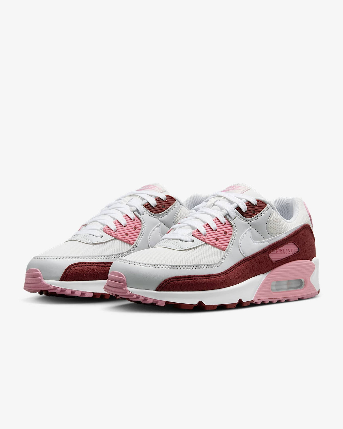 HM9451-600 Nike Air Max 90 SE Dark Team Red Platinum Tint Pure Platinum (Women's