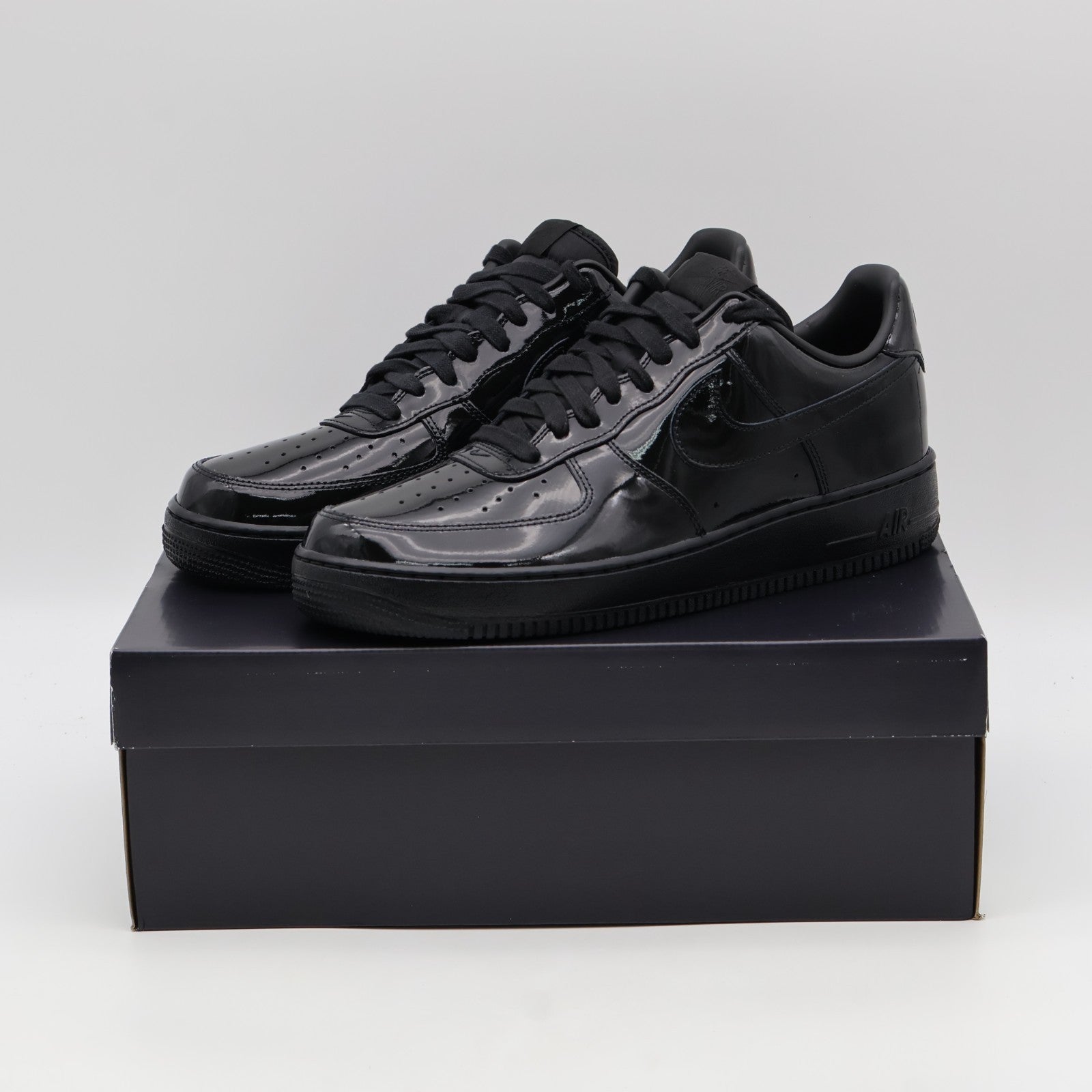IV2857-010 IV2857-010 Nike Air Force 1 '07 Patent Leather Triple Black (Men's)