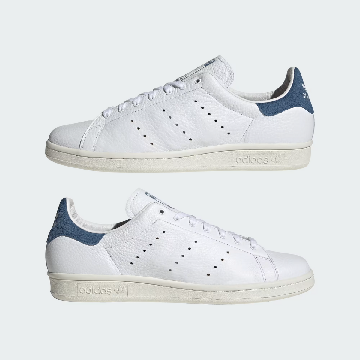 KZ6938 Adidas Stan Smith 80s "Cloud White/Focus Blue" (Men's)