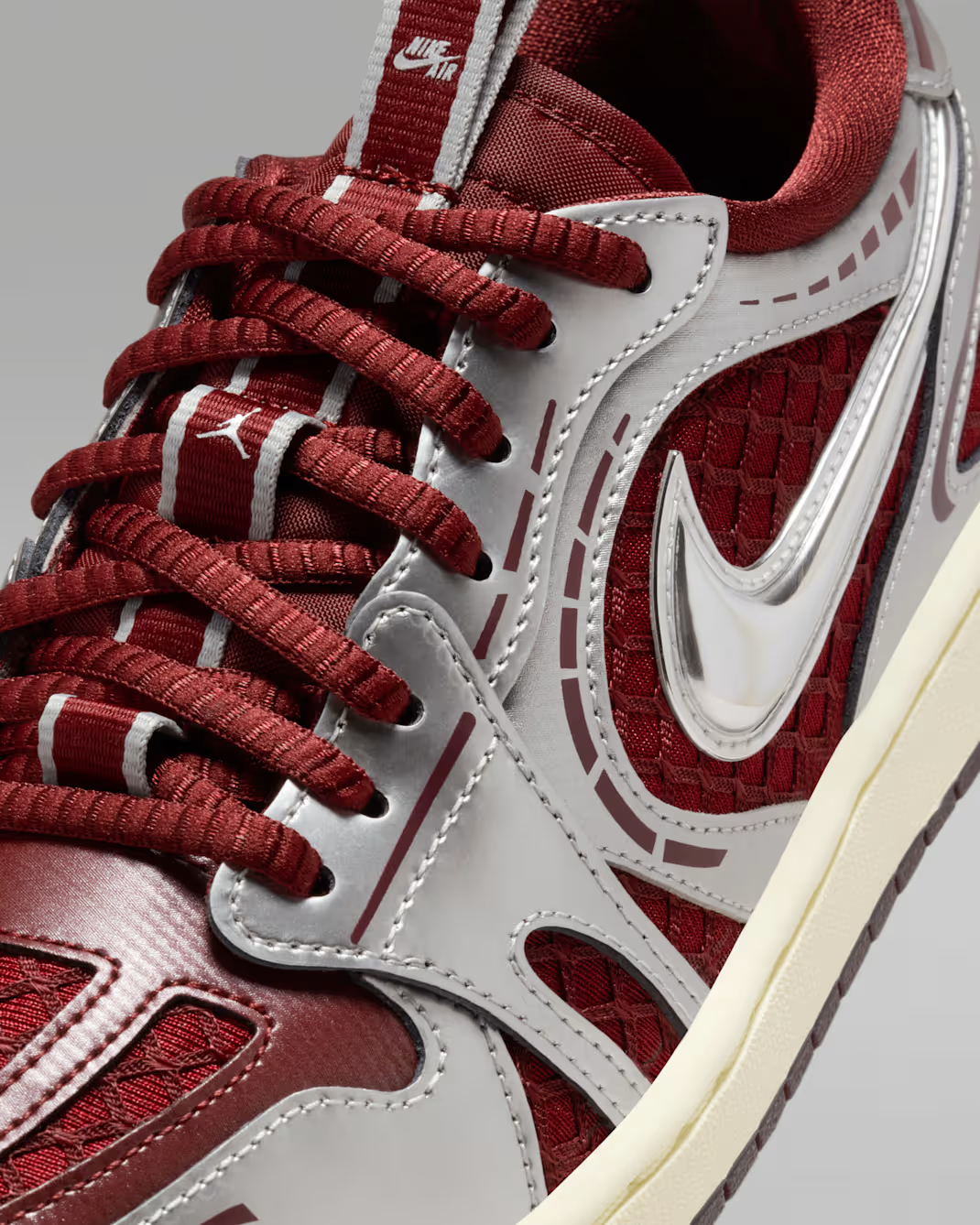 HQ2186-600 Nike Air Jordan 1 Low Method of Make Dark Team Red (Women's)