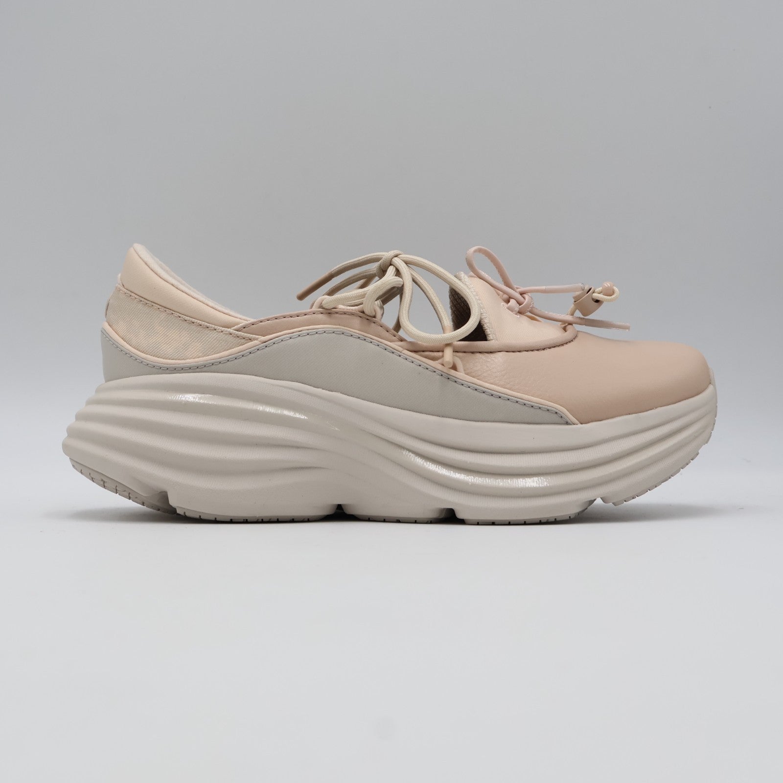 1171546-BTCC Hoka Bondi Mary Jane Beech WoodStucco (Men's)
