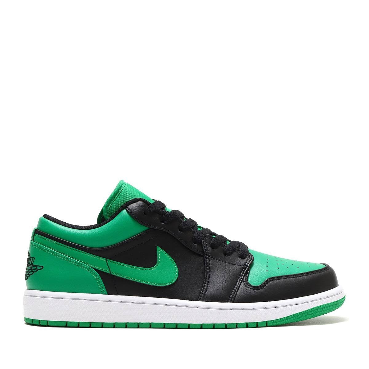 553558-065 Nike Air Jordan 1 Low "Lucky Green" (Men's)