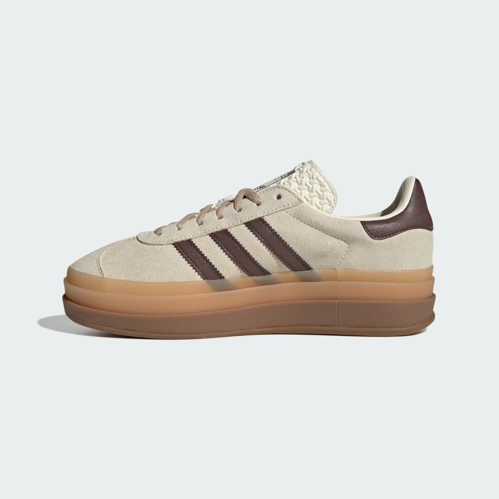 JR7522 adidas Originals Gazelle Bold Cream White Auburn Gum M2 (Men's)