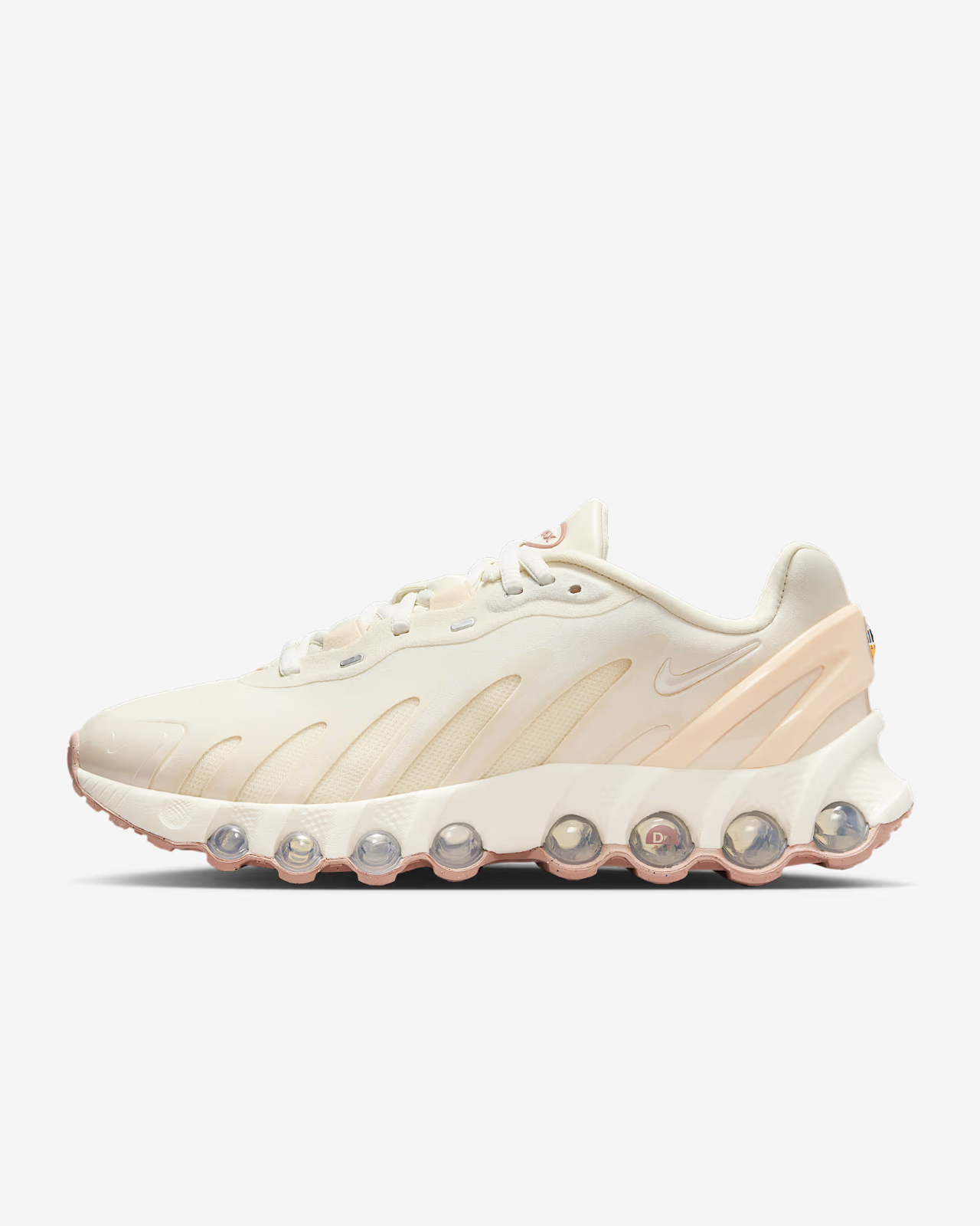 IH5084-219 Nike Air Max DN8 Pearl White Particle Pink Metallic Silver (Women's)