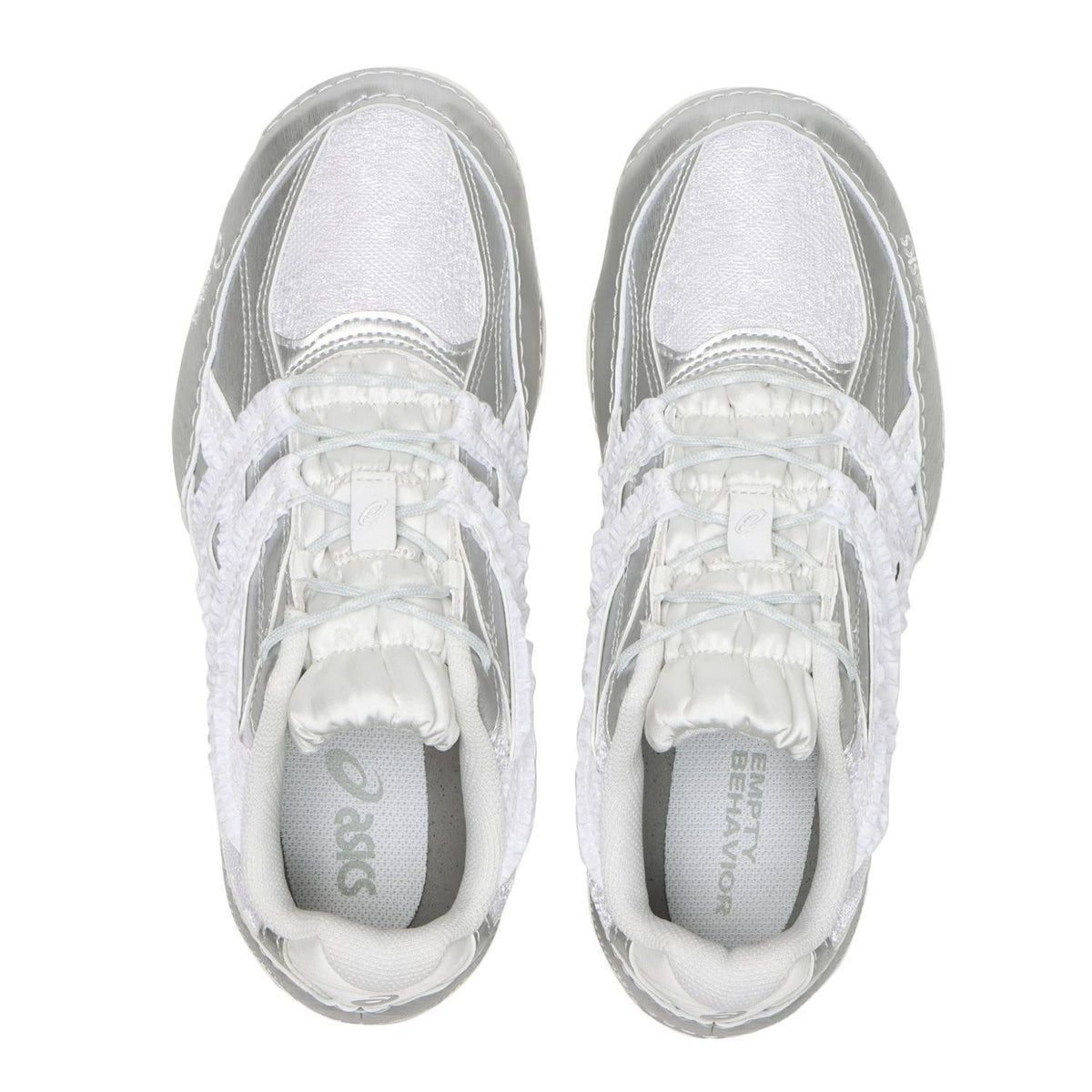 1203B146-100 Empty Behavior Ã Asics Hypersync White/Pure Silver (Men's)