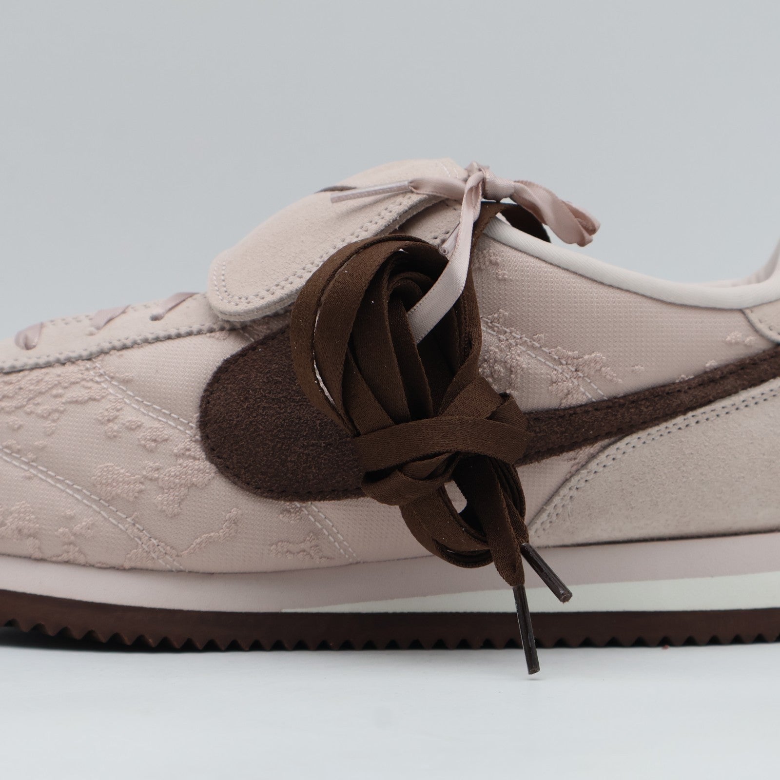 IQ3624-667 Nike Cortez Textile Silt Red Phantom Light Chocolate (Women's)
