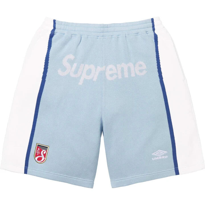 Supreme Umbro Knit Soccer Short LightBlue