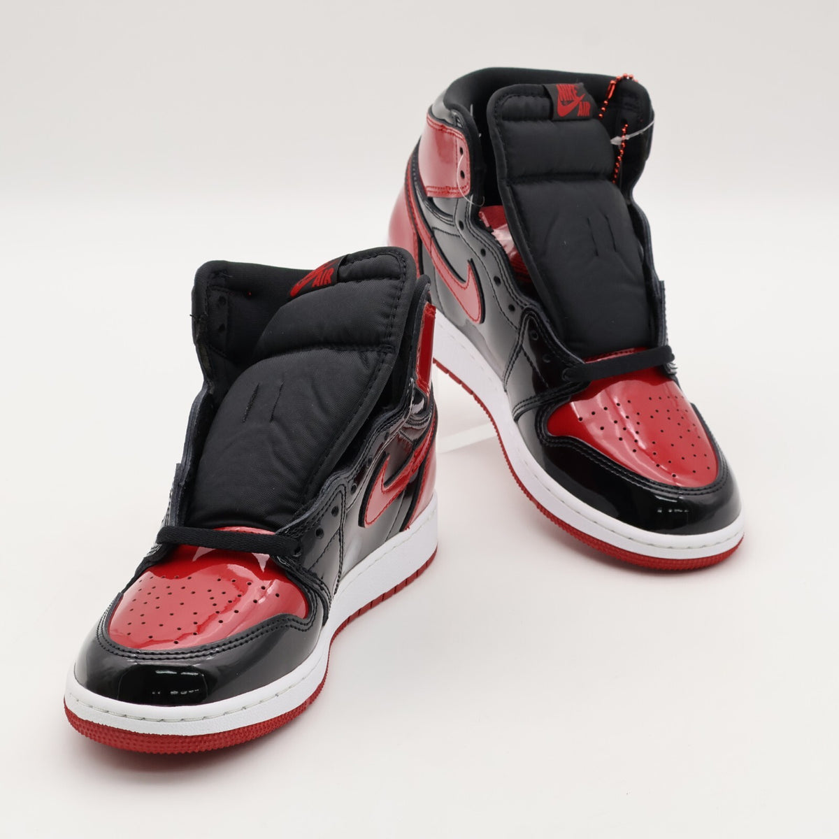 575441-063 Nike GS Air Jordan 1 High OG Patent Bred