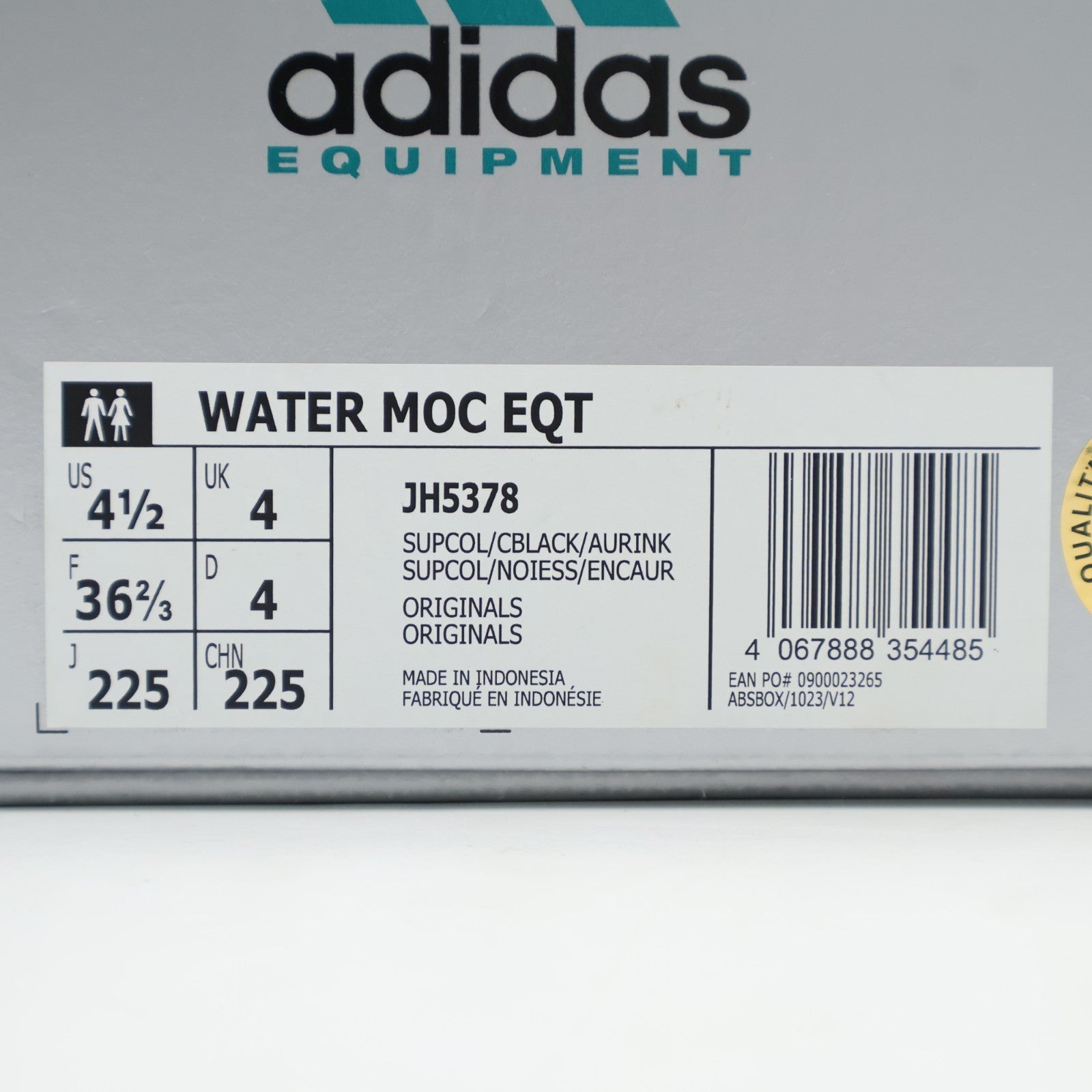 JH5378 adidas Originals Water Moc Equipment Supplier Colour Core Black (Men's)
