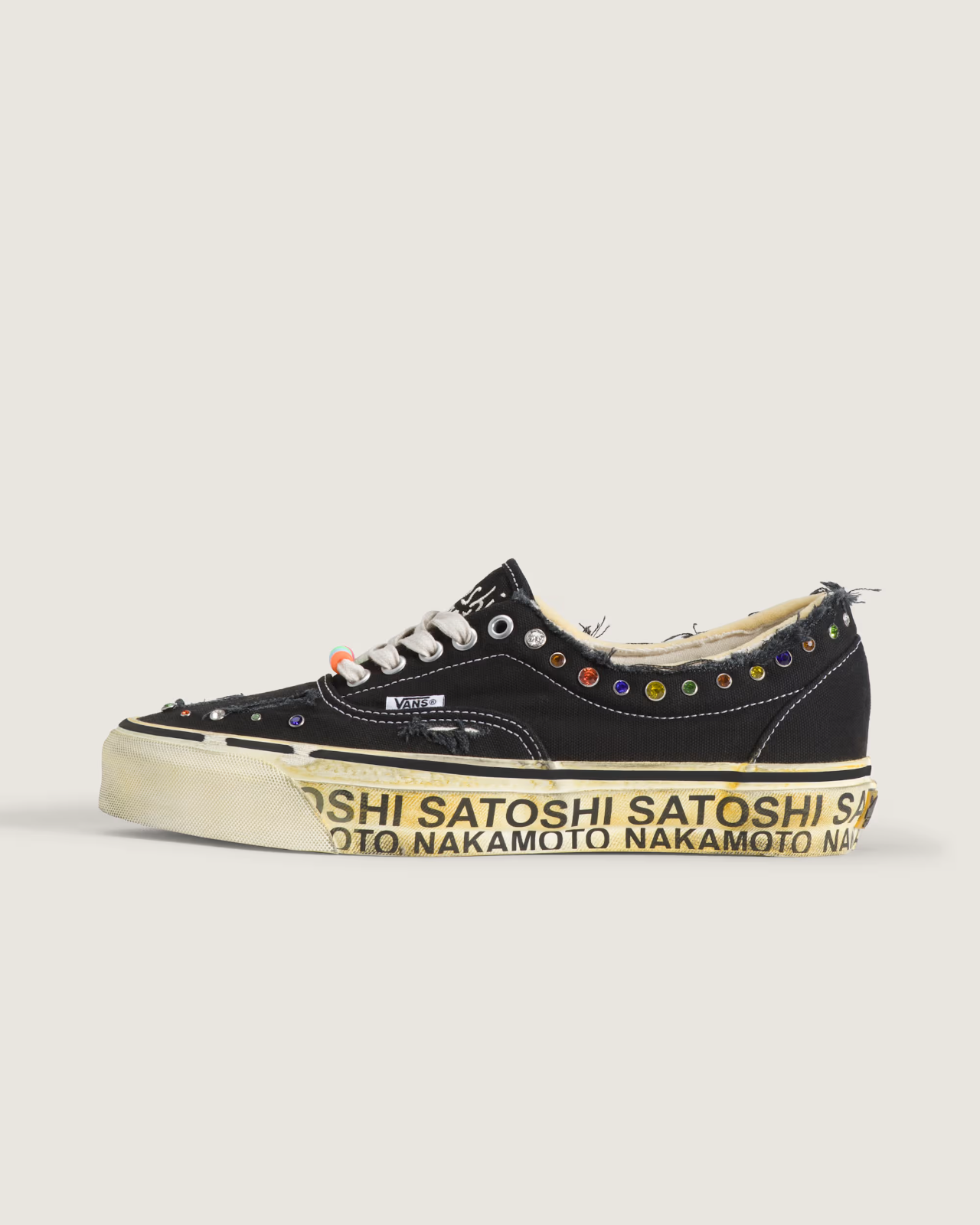 VN000EFEBLK Satoshi Nakamoto Ã OTW by Vans Era 95 Gems Round Jewel (Men's)