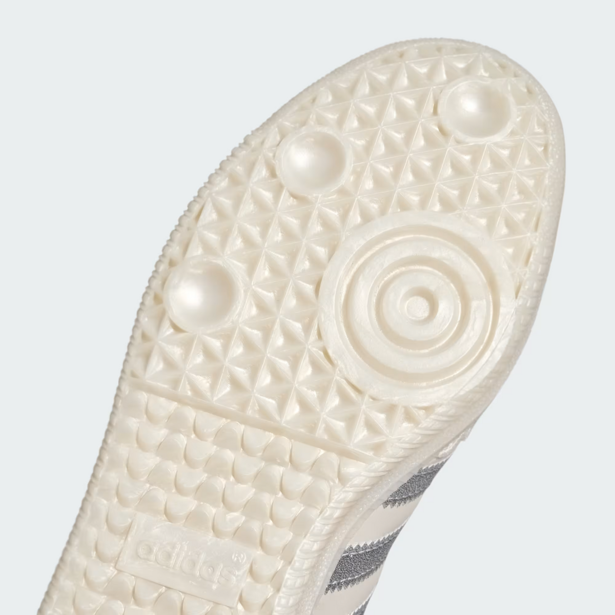 HP3658 adidas Samba OG Chalk White Silver Metallic (Women's)