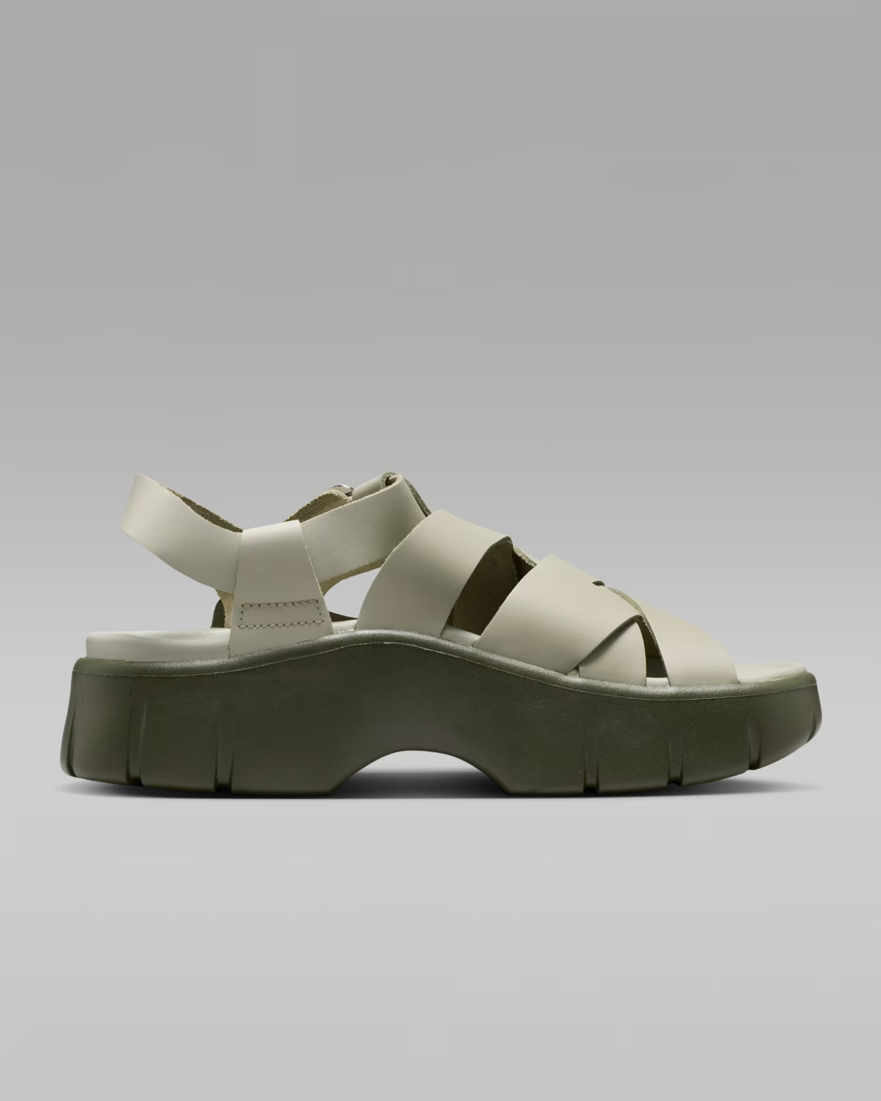 IV5227-304 Nike Jordan Willow Sandal "Spruce Fog/Cargo Khaki" (Women's)