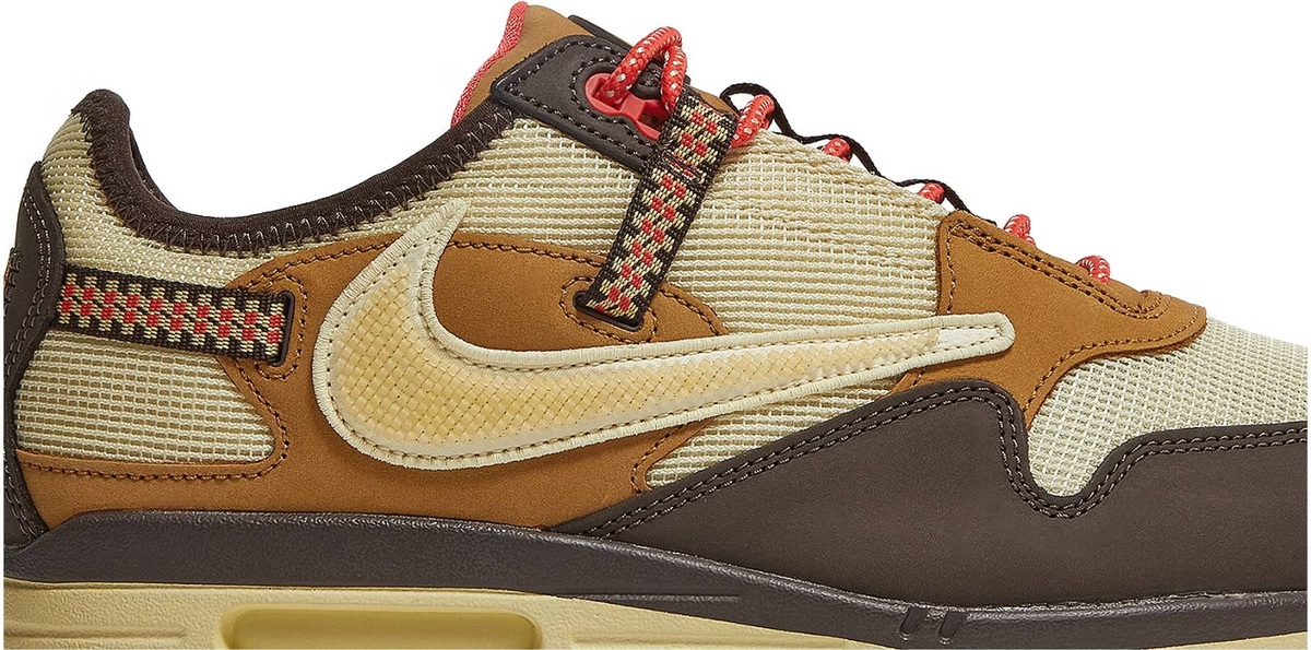 DO9392-200 Travis Scott Ã Nike Air Max 1 "CACT.US Brown" (Men's)